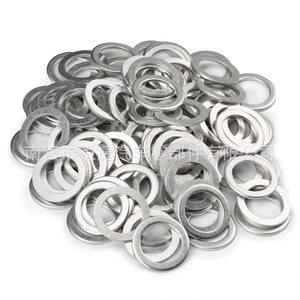 Flat <b>Washers</b> For Honda Acura Transmission Drain Plug 9410920000 Aluminum Plain Surface - Product Image 3