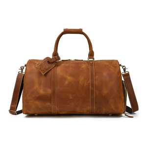Sac de voyage en cuir personnalisable de haute qualité, très vendu pour hommes - VALNERO INTERNATIONAL - Product Image 3