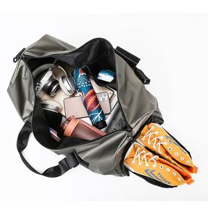 Custom Travel Duffel <b>Bags</b> Carry on <b>Overnight</b> Gym <b>Bag</b> Weekender Fitness Logo <b>Bag</b> for Men for Female - Product Image 4