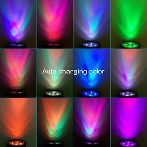 4 projecteurs solaires LED RGB à changement de couleur automatique, étanches, pour jardin, extérieur, paysage - Product Image 2