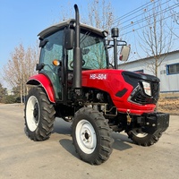 Tracteur agricole 4x4 de 50 CV fabriqué en Chine avec moteur Weichai, haute efficacité pour le labour et la récolte