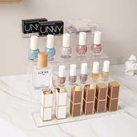 Présentoir personnalisé en acrylique pour cosmétiques, conteneur de stockage pour produits de première nécessité