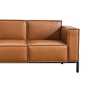 New Design Office Furniture Couch Living Room Leather Sofa Modern Sectional Sofa Synthetic Leather Office Sofas - Product Image 5