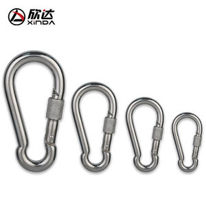 Mosquetón de Acero Inoxidable Xinda con Cierre de Resorte, Gancho de Seguridad para Escalada en Roca, Equipo Universal para Exteriores - Product Image 4