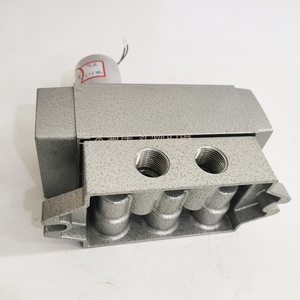Vanne solénoïde JPC 2 positions 5 voies DN8 DN10 DN15 DN20 DN25 en alliage d'aluminium, vanne hydraulique électromagnétique - Product Image 3