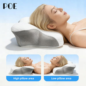 Oreiller <span class=keywords><strong>cervical</strong></span> ergonomique moderne et personnalisable pour soulager la douleur et favoriser le confort du sommeil avec mousse à mémoire de forme - Product Image 2