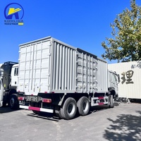 Camion célèbre chinois de cargaison de HOWO Van Cargo Sino 15ton 20 tons 371 camions de cargaison de 6x4 HOWO