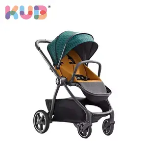 KUB Hochblick-Kinderwagen leichter tragbarer faltbarer neuer Babyscooter zum Sitzen und Liegen