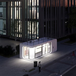 Maisons préfabriquées en capsules, style moderne, luxueuses, en acier, extensibles, système intelligent, café, station de drones - Product Image 3