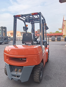 מלגזה סולר 5 טון 3ton מלגזה עם התורן מיכל וצד להרים 3-6 מ 'מזלג מעליות - Product Image 2