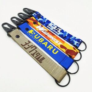 Llaveros Promocionales Personalizados al por Mayor con Logotipo, Mosquetones, Llaveros de Poliéster, Cordones de Muñeca de Camuflaje - Product Image 5