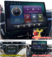 Krando Android12.0 Ts10 8G Ram 13 "HD autoradio lecteur DVD unité principale multimédia universelle DSP pour Toyota Highlander 2015