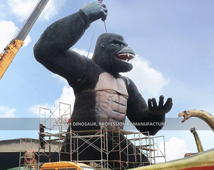 Gran Estatua de Gorila <span class=keywords><strong>Animatrónico</strong></span> King Kong, Modelo Animal Personalizado para Exhibición en Parques - Product Image 6