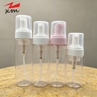 Flacon pompe cylindrique blanc vide de 30ml, 50ml, 60ml, 120ml, 250ml pour voyage, distributeur de savon liquide, nettoyant visage, shampoing, produits pour cils