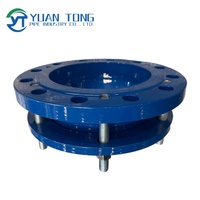 Harga Grosir YUANTONG GB-100 Adaptor Flens Baja Karbon Universal DN50-DN600 Standar Internasional Pipa Fleksibel