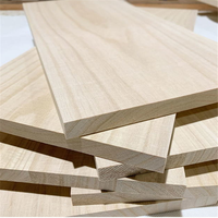 High Quality Customized Size Paulownia Solid Timber Board for Craft Works