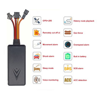 Mini dispositivo de seguimiento de motor remoto, dispositivo de monitoreo de voz SOS, rastreador GPS de 4G para localización de vehículos y motocicletas