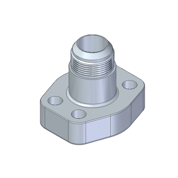 Высококачественные итальянские фланцы из нержавеющей стали Inox JIC с резьбой для масляных гидравлических систем на экспорт