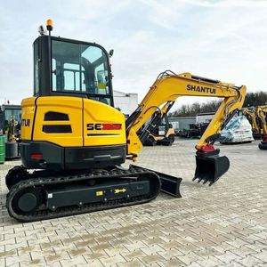 Shantui SE36 3.6 Ton Zero Tail Swing Mini Crawler Excavator High Efficiency Hydraulic Small Digger For Municipal Garden Construc - Product Image 1