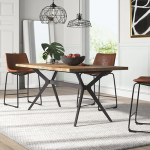 Premium Osaka Dining <b>Table</b> Handmade Wooden Furniture with Elegant Finish for Home Restaurant Cafe and Hotel Spaces - Product Image 1