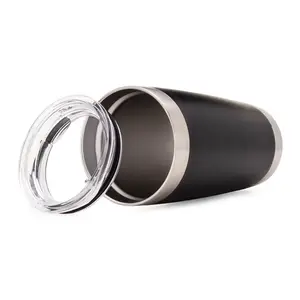 Betax-vaso de acero inoxidable con aislamiento de doble pared, tapa magnética con pajita, recubierto de polvo, venta al por mayor, 20oz, 30oz