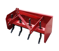 Fabriqué en Chine, nouveau niveleur de terrain agricole, racloir de terrain, racloir de boîte pour tracteur, lame de niveleuse montée sur 3 points à vendre