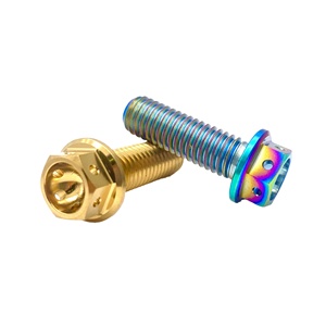 Pernos de Motocicleta con Cabeza Hexagonal Lisa de Acero al Carbono CLASE 4, Especificaciones de Competición - Product Image 1