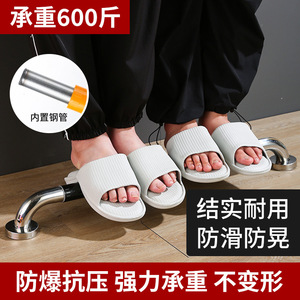 Barre d'appui de sécurité pour salle de bain Li Zhisheng en acier inoxydable 110 mm, antidérapante, design moderne pour installation dans les toilettes et la douche - Product Image 3