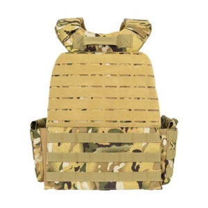 Gilet tactique personnalisé en usine OEM, peut être équipé d'un porte-plaque, gilet de sécurité à libération rapide avec poche triple pour chargeur - Product Image 4