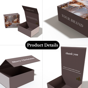 Boîte de <span class=keywords><strong>calendrier</strong></span> de l'<span class=keywords><strong>avent</strong></span> de Noël haut de gamme de 24 jours, logo personnalisé, surprise, bijoux, chocolat, bougie, emballage en papier pour cadeau de fête - Product Image 2