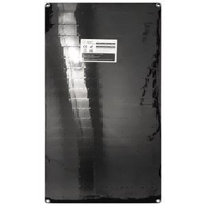 Panneau <span class=keywords><strong>solaire</strong></span> semi-flexible ETFE noir intégral haute puissance 100W, <span class=keywords><strong>kit</strong></span> 20V avec cellules monocristallines, efficacité 23%, certifié CE - Product Image 3