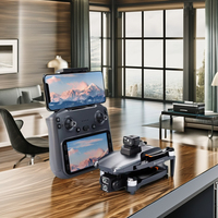 Drone GPS L600-1 PRO avec caméra 1080p 4K, évitement d'obstacles par laser, grand écran LCD couleur de 4,5 pouces, portée d'image de 5 km, idéal pour les débutants