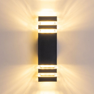 Applique murale Led étanche avec détecteur de mouvement, luminaire d'extérieur de bonne qualité, idéal pour un jardin, une rue ou une chambre à coucher - Product Image 1