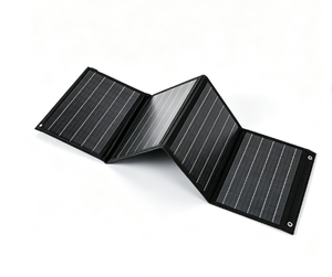 Alecter <b>Solar</b> 40W 22% Efficient Lightweight Waterproof <b>Portable</b> Monocrystalline Silicon Foldable <b>Solar</b> <b>Panel</b> USB - Product Image 1