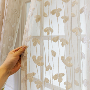 Tenda trasparente Jacquard <span class=keywords><strong>per</strong></span> <span class=keywords><strong>soggiorno</strong></span> casa camera WindowmElegant tenda della casa tenda <span class=keywords><strong>per</strong></span> vento scorrevole - Product Image 2