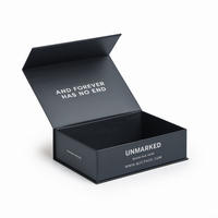 Cajas de cartón duro con cierre magnético y logotipo personalizado, caja de regalo magnética plegable reciclable, embalaje para ropa