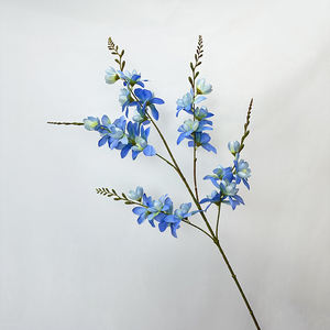 QYYM-188 WanXiangYu haute qualité jaune soie fleurs artificielle <span class=keywords><strong>Forsythia</strong></span> pour événement <span class=keywords><strong>d</strong></span>écor longue fleur artificielle orchidée - Product Image 6