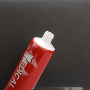 Vente en gros de tubes cosmétiques personnalisés en aluminium/plastique de 100 ml, tubes de dentifrice - Product Image 2