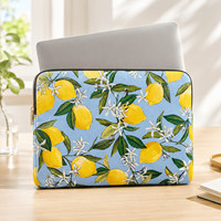 Housse d'ordinateur portable personnalisée imprimée, étui de protection pour ordinateur portable, housse florale pour MacBook, étui de transport pour ordinateur portable