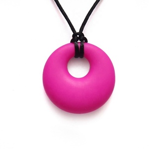 Collar de silicona para morder para bebé pequeño, colgante de mordedor médico que ayuda a reducir el masticar, morder, golpear y el dolor Oral - Product Image 2