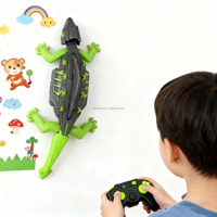 AiJH Gecko RC grimpeur mural rechargeable, robot télécommandé pour plafond et sol, cadeaux d'anniversaire amusants et farfelus