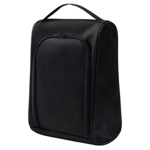 Sac de rangement pour chaussures portable et écologique en tissu Oxford avec cordon de serrage et fermeture éclair, surface en maille respirante et logo personnalisé pour chaussures de sport - Product Image 1