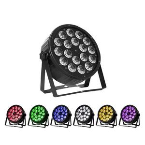 Iluminación LED de Buena Calidad, 18 Piezas * 15 W RGBWA UV 6 en 1, Luz Par con Control DMX - Product Image 1