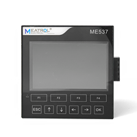 Enregistreur de données 32 Go, capture de forme d'onde, enregistrement programmable, analyseur de qualité d'alimentation triphasé industriel ME537
