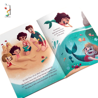 Services d'impression de livres de bandes dessinées personnalisés à couverture souple, reliure parfaite, livret d'art, carton offset pour enfants, brochure, catalogue