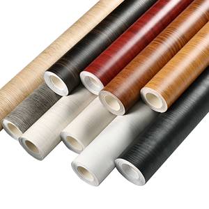 Film décoratif en <span class=keywords><strong>vinyle</strong></span> imperméable, 5 m, pour cuisine, papier peint, imitation bois, <span class=keywords><strong>vinyle</strong></span>, rouleau pour meubles - Product Image 1