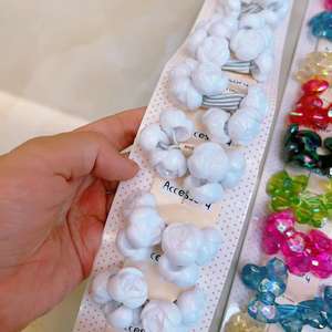 Mylulu all'ingrosso di lusso delle ragazze del fumetto dei <span class=keywords><strong>capelli</strong></span> della frutta banda di gomma del bambino del bambino elastico dei <span class=keywords><strong>capelli</strong></span> della fascia per i <span class=keywords><strong>capelli</strong></span> dei bambini della ragazza accessori - Product Image 4