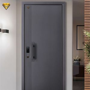 Porta d'Ingresso Moderna in Acciaio Ignifugo per Casa con Isolamento Termico e Design Antifurto di Sicurezza - Product Image 2