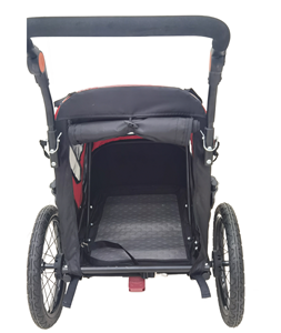 2-in-1 Premium lipat pembawa hewan peliharaan anjing dan kucing sepeda Trailer Jogger nyaman Premium produk perjalanan hewan peliharaan - Product Image 5