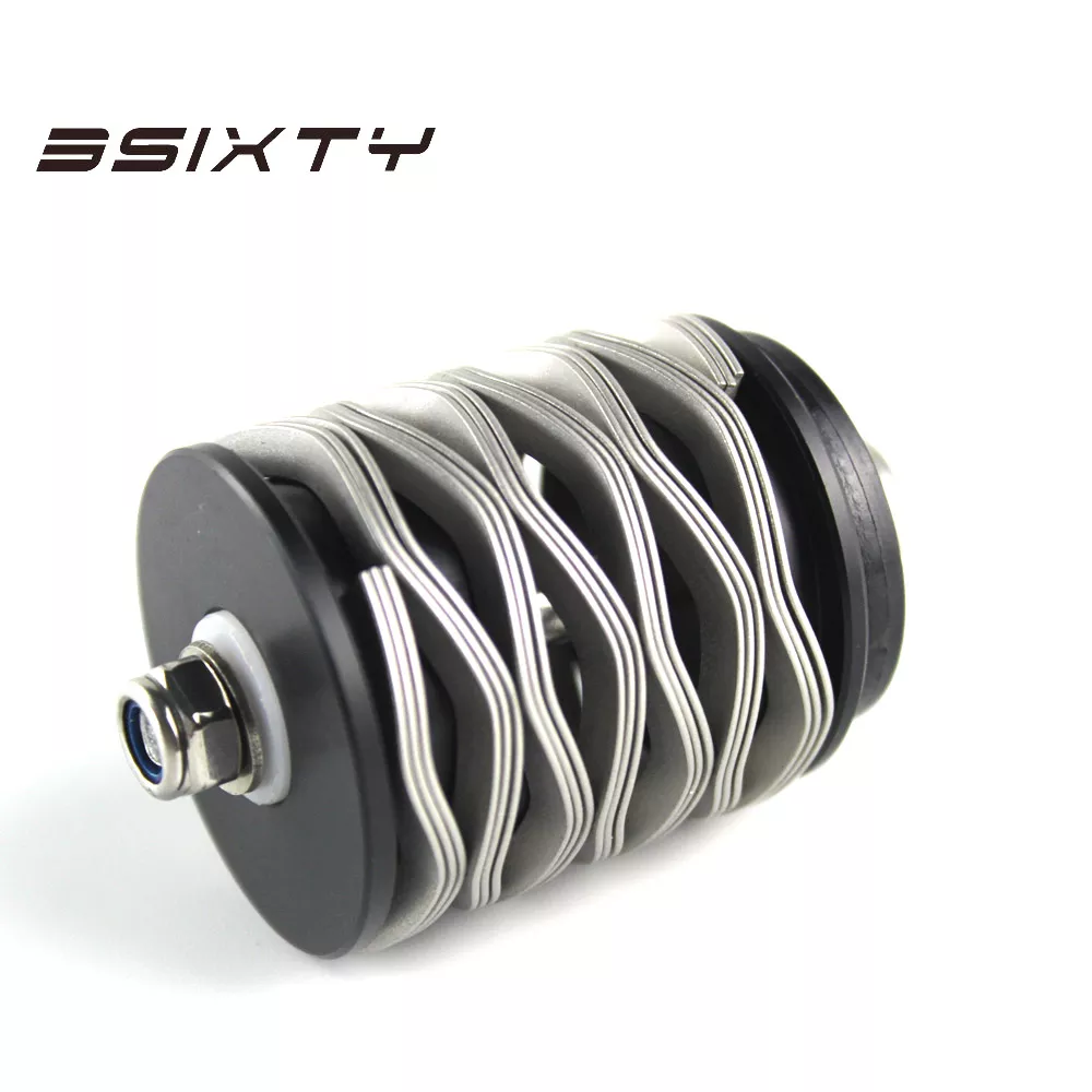 3SIXTY ブロンプトン用 リアサスペンション チタンボルト スプリング式